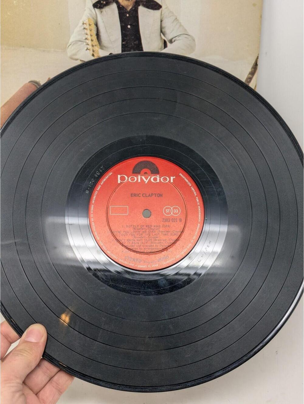 1970 Eric Clapton Self Titled Solo Album Vinyl Record 33 Vintage - Picture 3 of 6